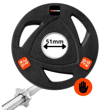 OBCIĄŻENIA ŻELIWNE DO GRYFÓW SZTANG OBCIĄŻNIKI OLIMPIJSKIE